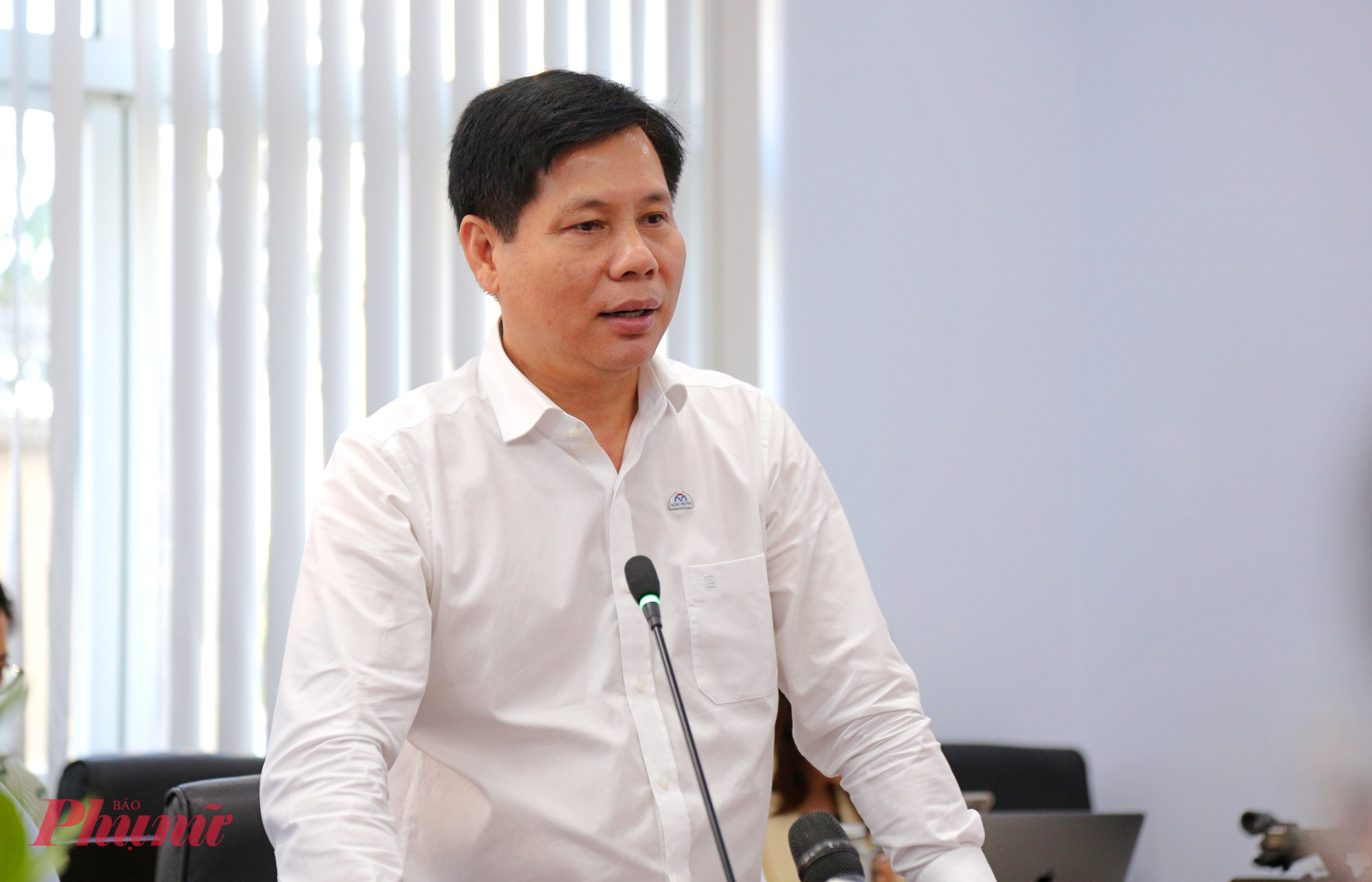 Ông Phan Công Bằng - Trưởng Ban quản lý đường sắt đô thị TPHCM - Ảnh: Nguyễn Văn