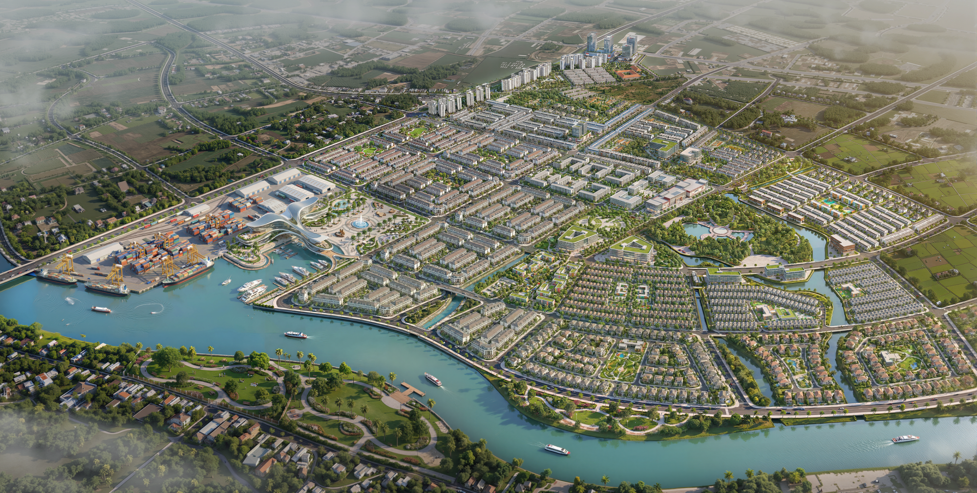 Cảng tổng hợp An Tây kết nối mạng lưới giao thông liên vùng