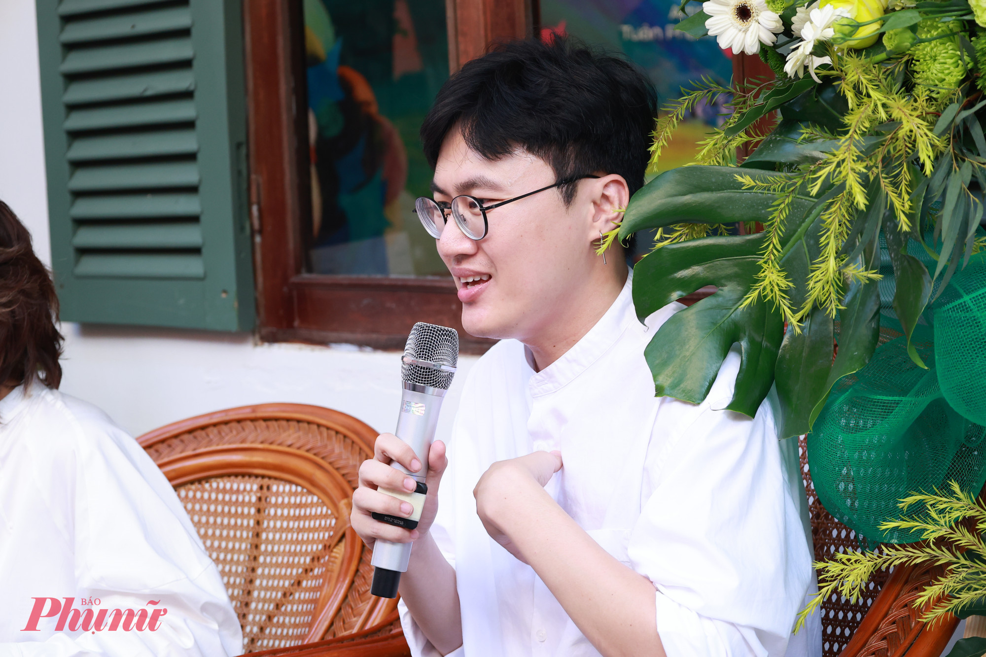 Hoạ sĩ Tuân Phạm từng góp mặt một vài triển lãm trước đó 