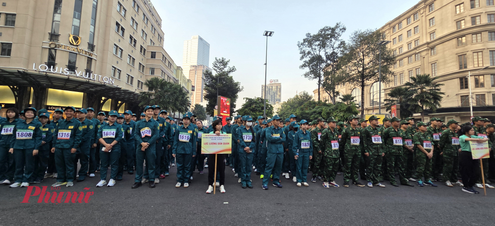 Hơn 1.800 vận động viên tham gia giải Việt dã Lực lượng vũ trang 2025.