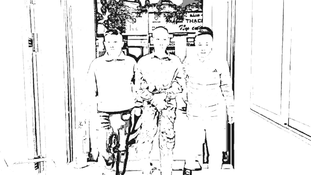 Đối tượng Võ Phi Hải vừa bị công an bắt giữ - Ảnh: S.Đ. 