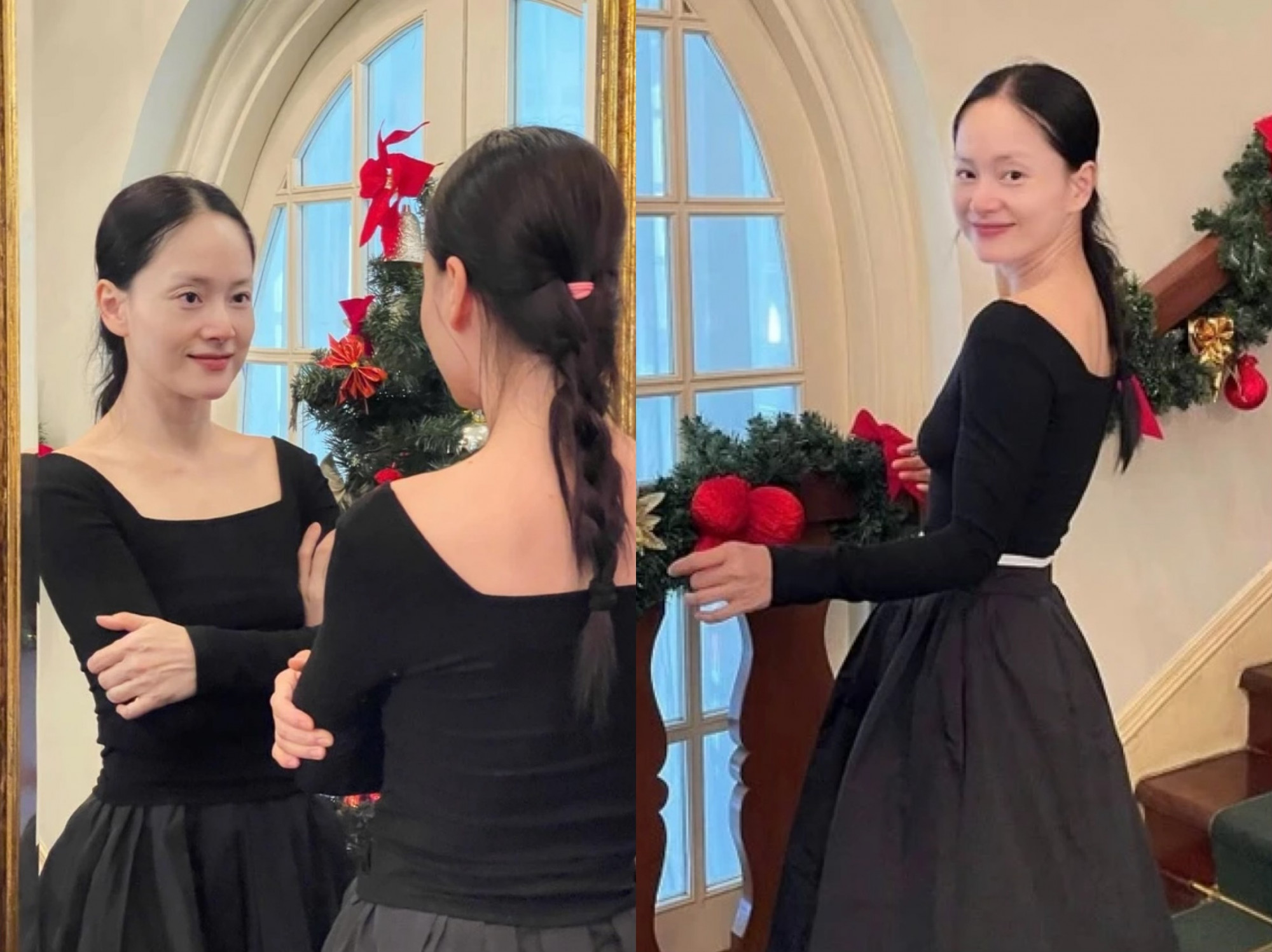 Qua loạt ảnh mới đăng tải, Lan Phương xuất hiện với gương mặt hoàn toàn không trang điểm, làn da để mộc nhưng vẫn toát lên vẻ mịn màng, đều màu và khỏe khoắn. Dưới ánh sáng tự nhiên làn da của nữ diễn viên có độ căng nhẹ, ít khuyết điểm, không bị bóng dầu hay xỉn màu. Vùng trán và má khá phẳng, sắc da trung tính, mang cảm giác sạch sẽ và tự nhiên. Tuy vẫn có những nếp gấp  nhẹ quanh mắt và khóe miệng nhưng tổng thể làn da được khen ít lão hoá. Đó là nhờ thói quen chăm da tối giản và chú trọng vào sự khỏe mạnh của làn da hơn là che phủ bằng mỹ phẩm.