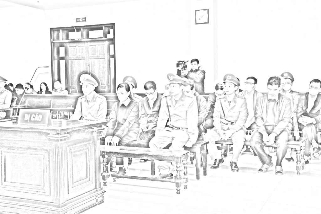 Quang cảnh phiên tòa - Ảnh: N.A