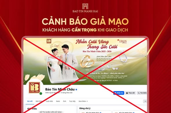 Bảo Tín Mạnh Hải cũng bị giả mạo trang Fanpage 