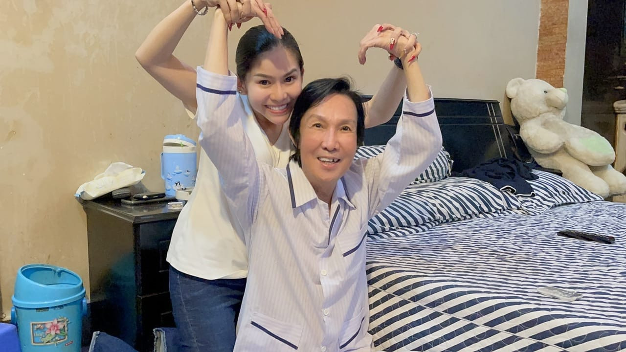 Bình Tinh và nghệ sĩ Vũ Linh lúc ông còn sinh thời