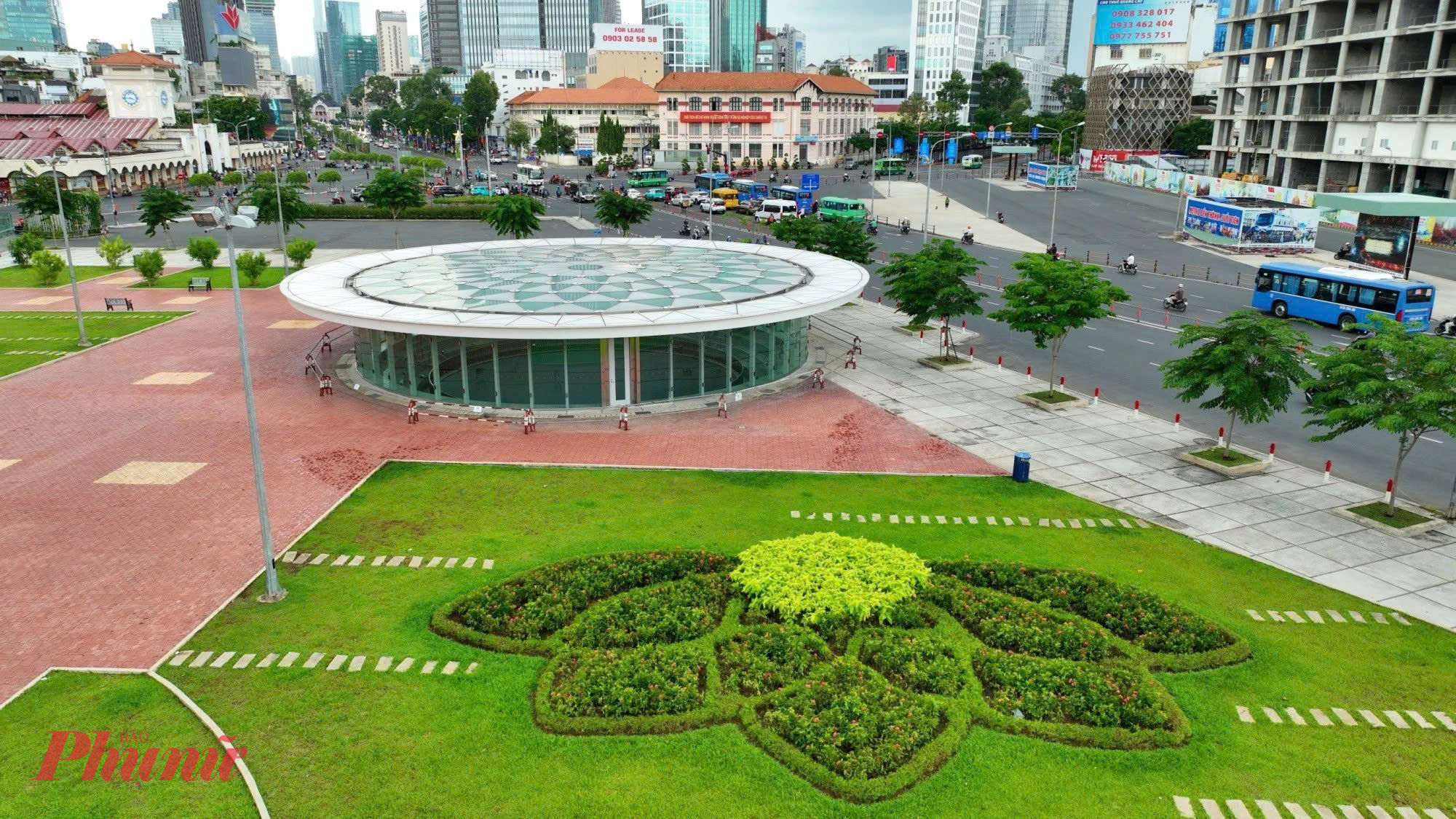 Ga Bến Thành là điểm đầu của nhiều tuyến metro ở TPHCM - Ảnh: Nguyễn Văn