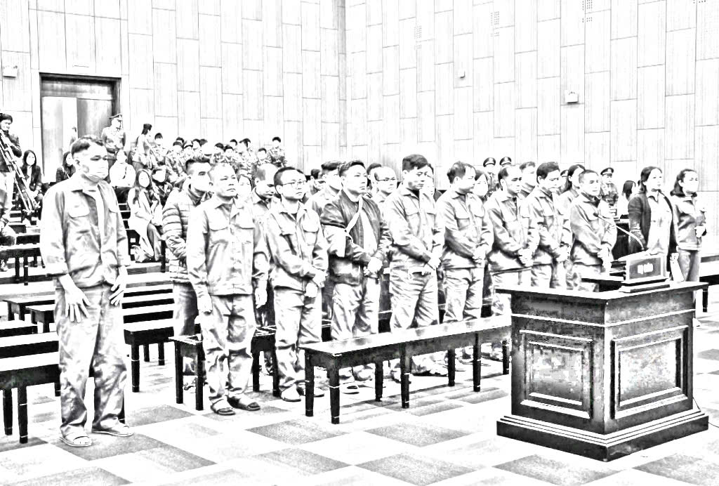 Quang cảnh phiên tòa - Ảnh: N.A