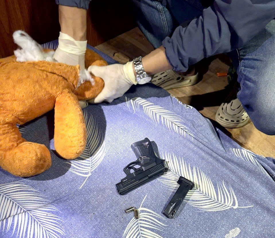 Ma túy được các đối tượng cất giấu tinh vi - Ảnh: Công an cung cấp