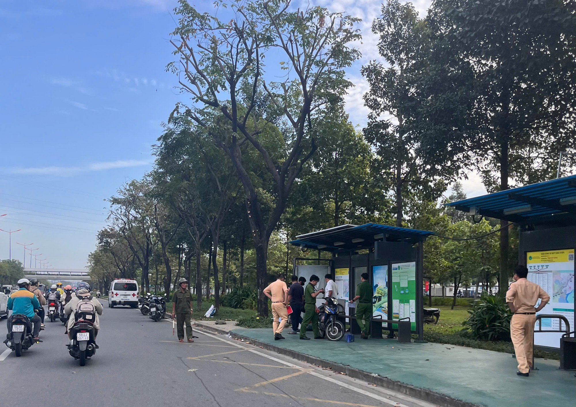 Hiện trường vụ việc. Ảnh: A.X.