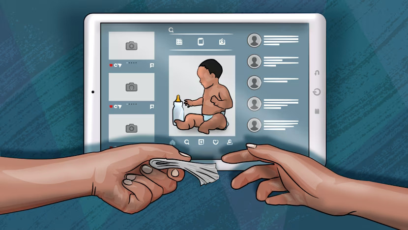 Trên khắp Indonesia, một mạng lưới buôn bán trẻ em bất hợp pháp ngầm đang phát triển mạnh - Ảnh minh họa: CNA 