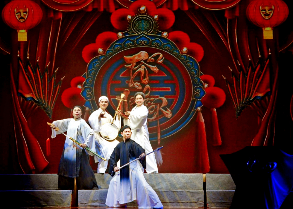 Vở cải lương thể nghiệm Nhật thực gây tiếng vang  tại Tuần lễ Sân khấu Trung Quốc - ASEAN 2025  - Ảnh do nhân vật cung cấp