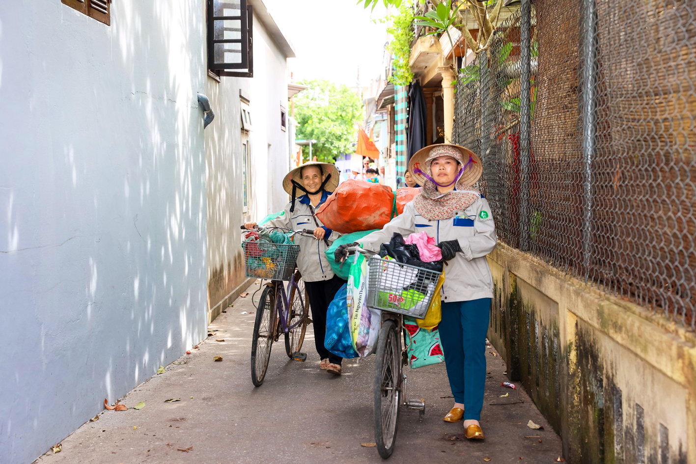 Tổ hợp tác ve chai của phụ nữ phường An Cựu, TP Huế đã góp phần gìn giữ môi trường