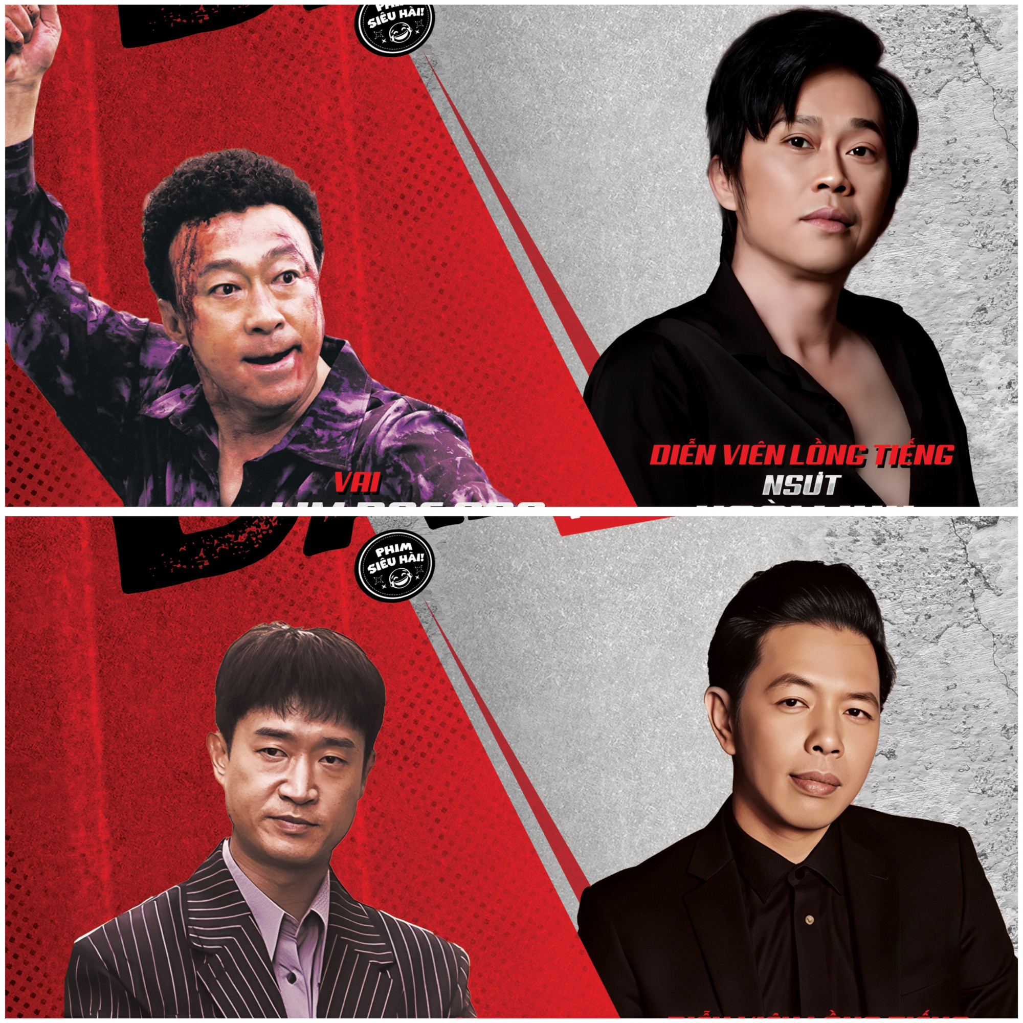 NSƯT Hoài Linh và Thái Hòa lồng tiếng cho phim