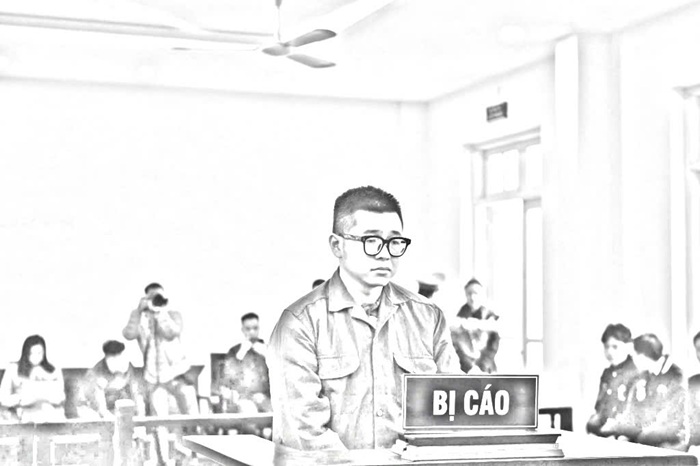 Bị cáo Đặng Chí Thành tại tòa - Ảnh: N.A