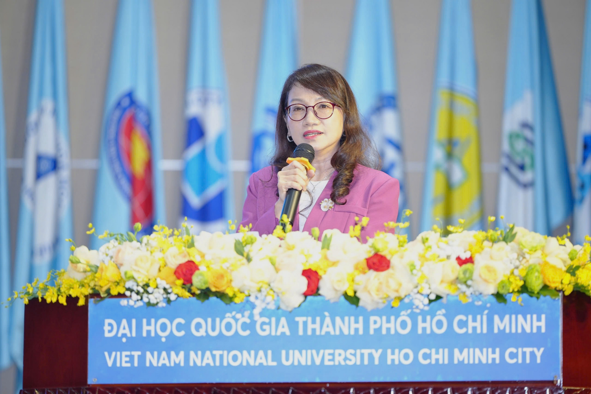 giáo sư, tiến sĩ Nguyễn Thị Thanh Mai - Giám đốc Đại học Quốc gia TPHCM