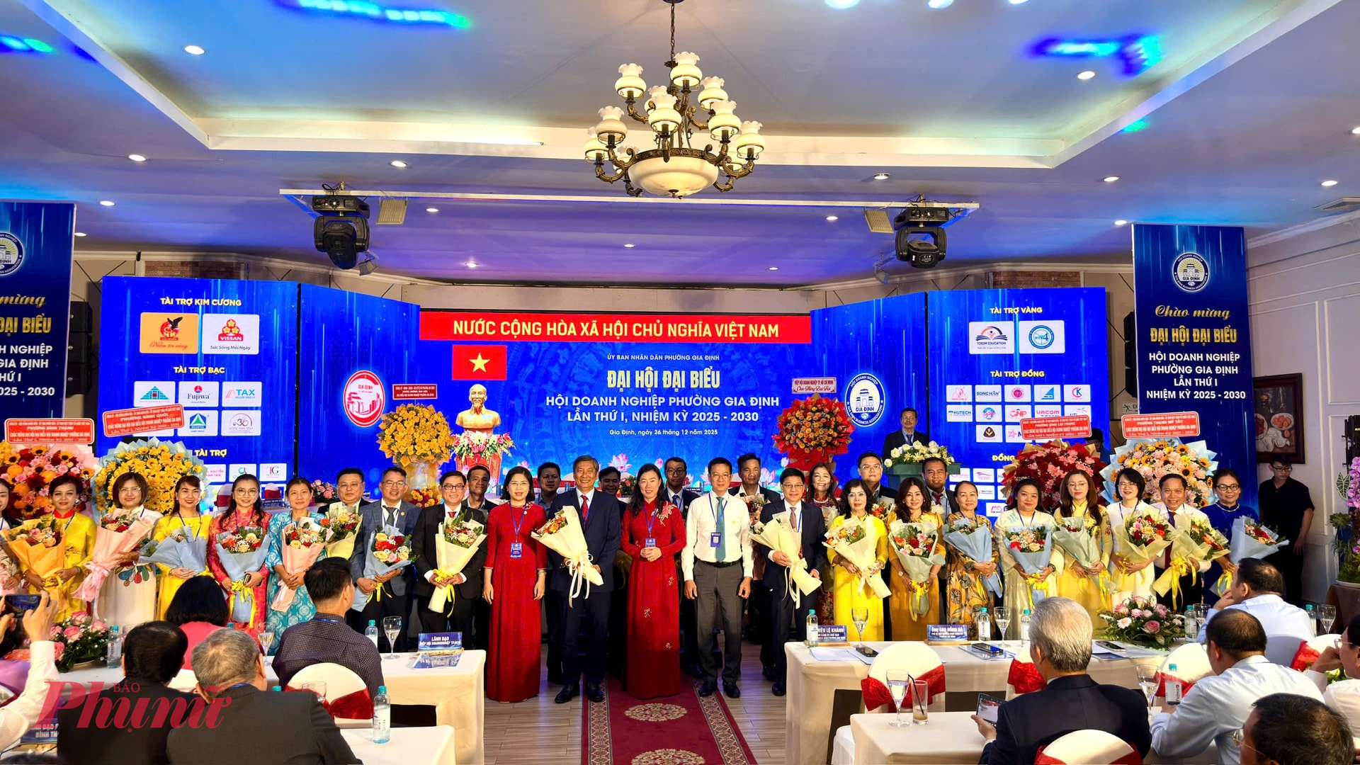 Ra mắt Ban Chấp hành Hội Doanh nghiệp phường Gia Định nhiệm kỳ 2025 - 2030 tại Đại hộ