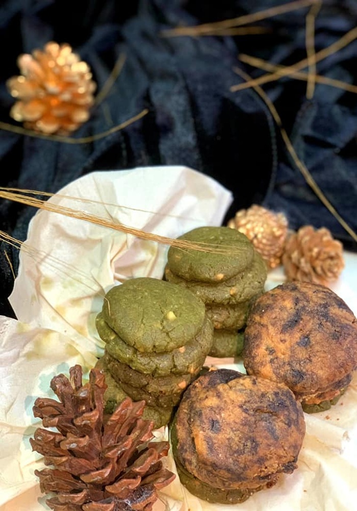 Bánh quy socola và matcha - Ảnh: TA