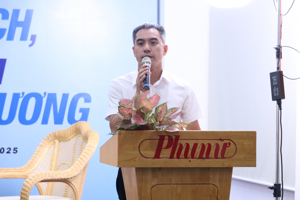 Ông Văn Thành Lê chia sẻ cảm nhận về chất lượng tác phẩm của cuộc thi