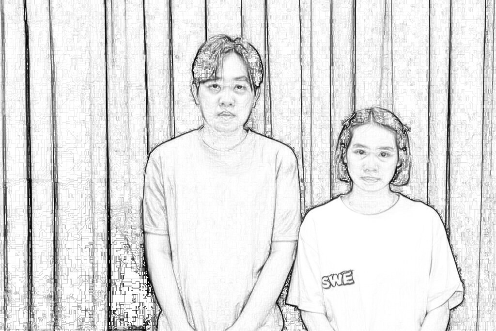 Lam và Hà thời điểm bị bắt. Ảnh: CA