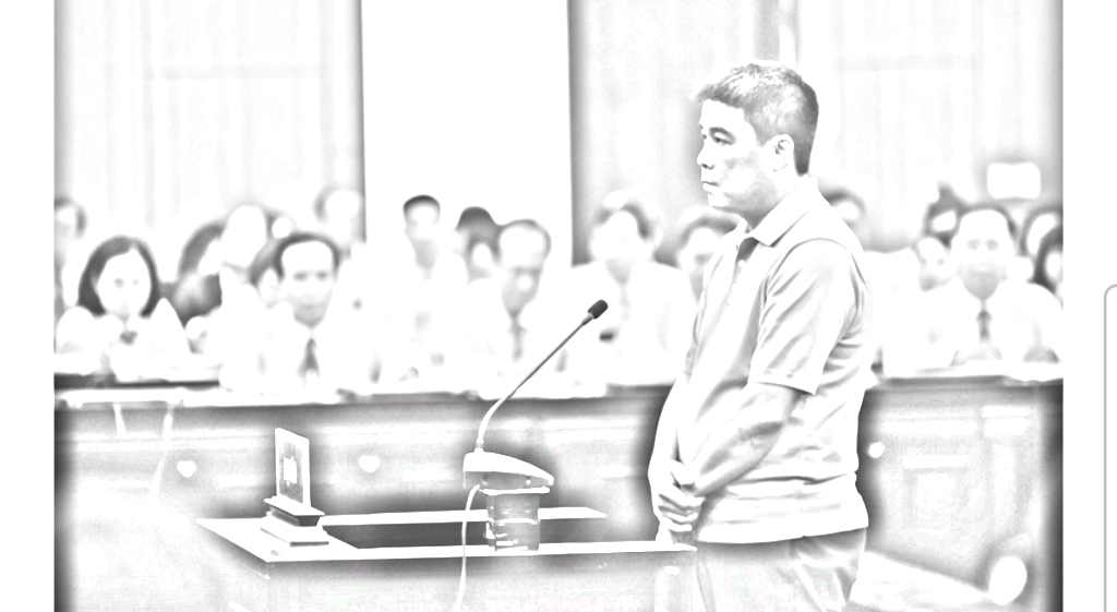 Bị cáo Hậu trong một phiên tòa khác - Ảnh: N.A