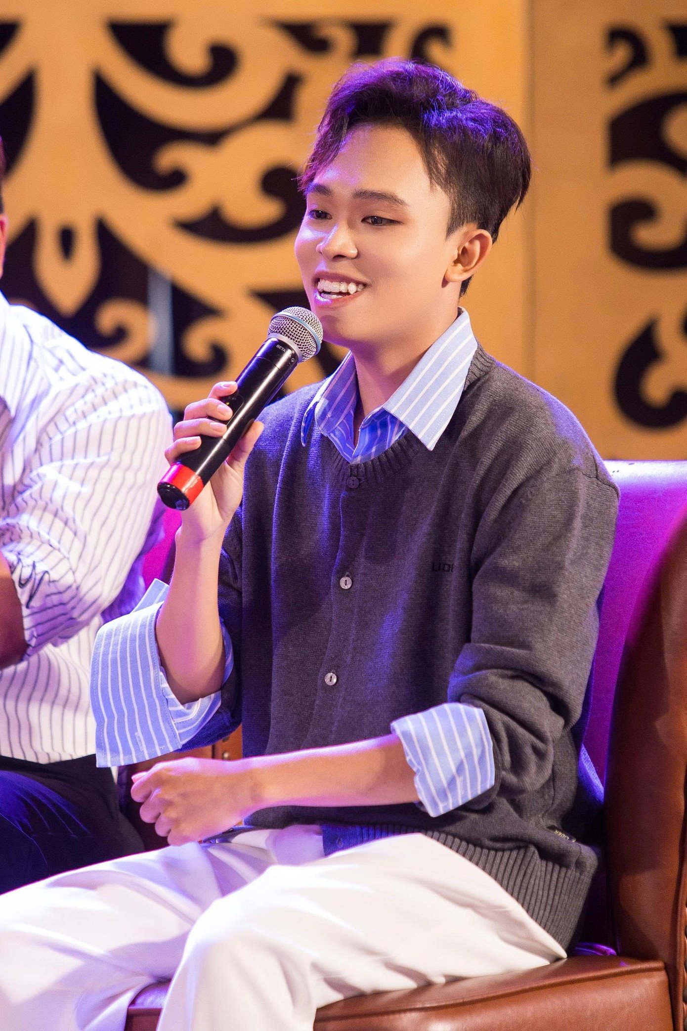 Hồ Văn Cường chia sẻ tại sự kiện vào tháng 10 năm nay