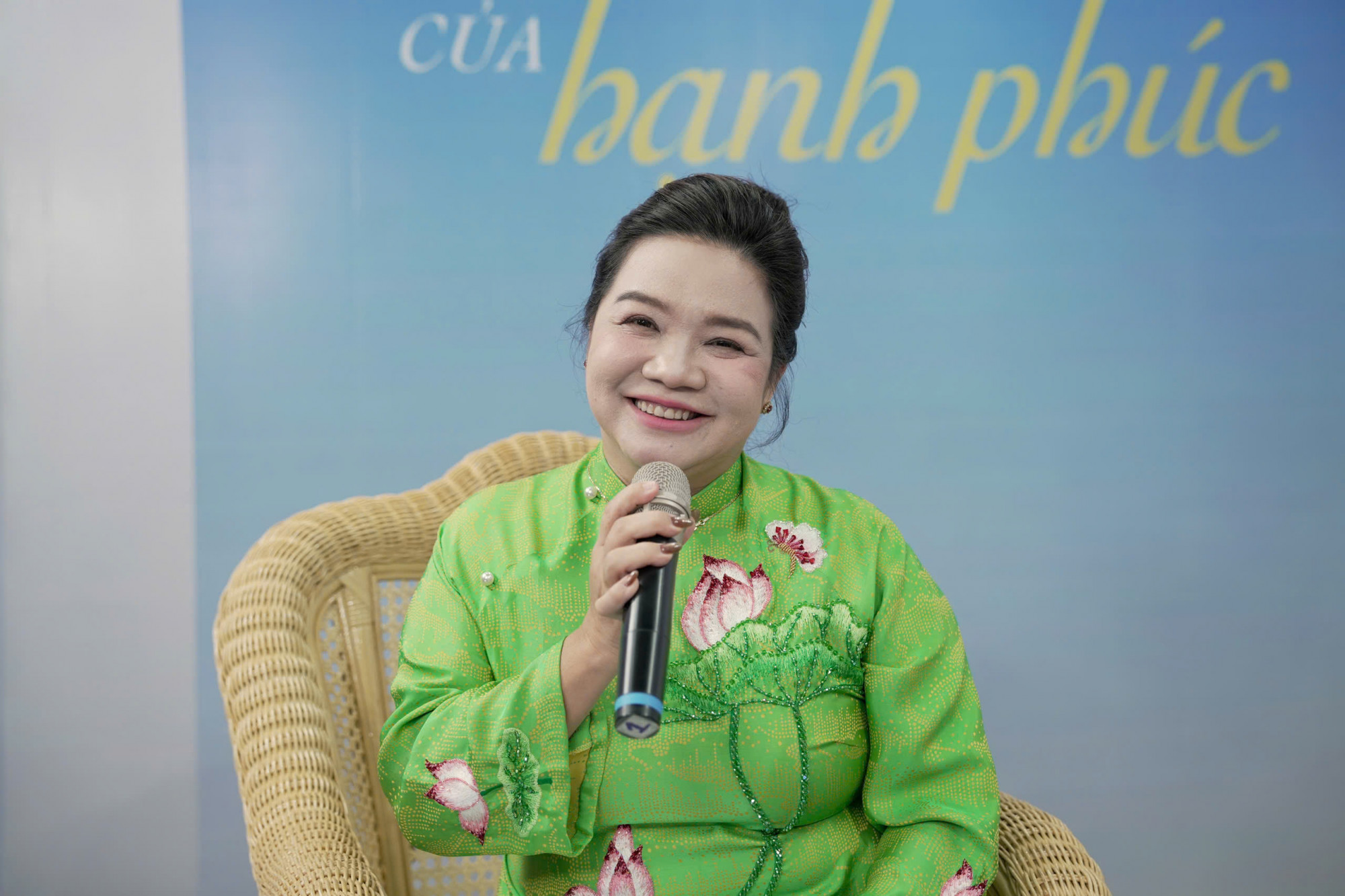 Bà Lâm Thuý Ái - thành viên Ban cố vấn Hawee; Tổng GĐ Công ty CP Mebi Farm 