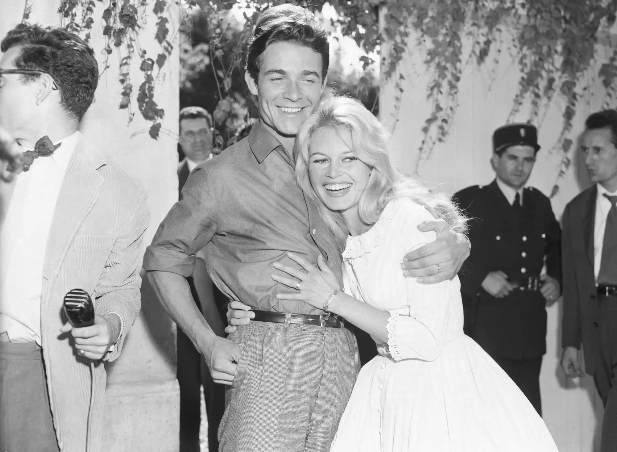 Brigitte Bardot và chồng thứ hai là tài tử Jacques Charrier