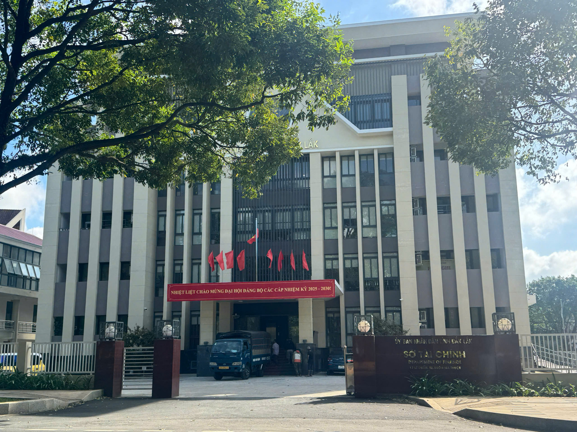 Trụ sở Sở Tài chính tỉnh Đắk Lắk - Ảnh: N.H.