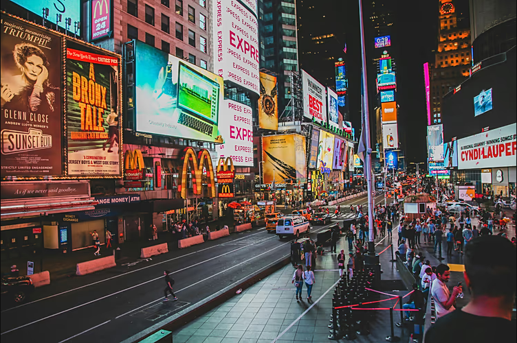 Quảng trường Times Square ở New York, Mỹ - Ảnh: Czapp 