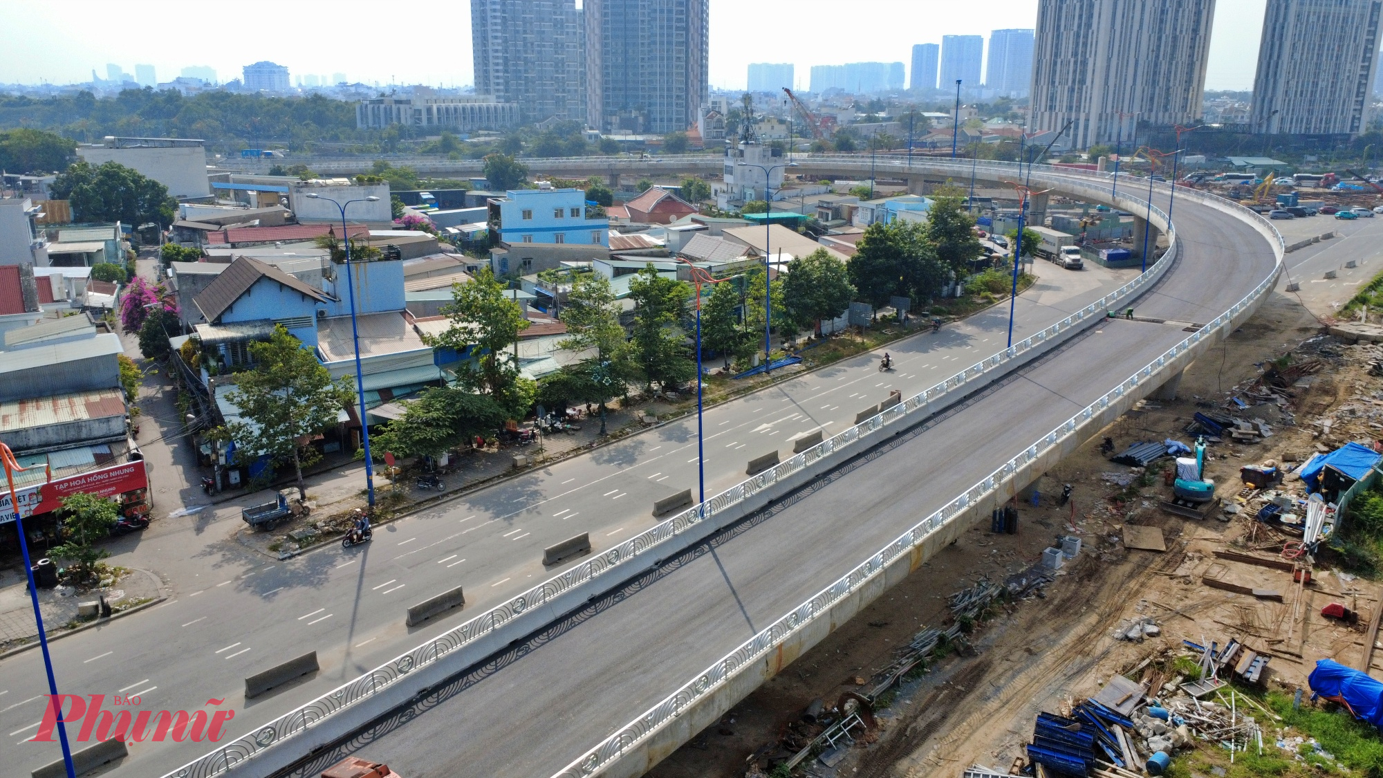 Theo Ban Quản lý dự án đầu tư xây dựng các công trình giao thông TPHCM (Ban Giao thông), hạng mục nhánh cầu N2 sẽ thông xe vào ngày 31/12 tới đây.