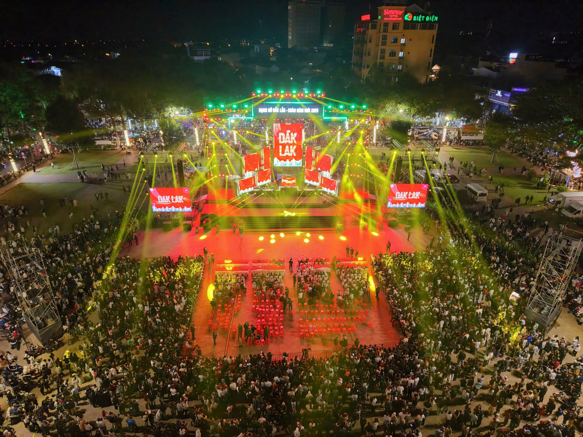 Chương trình nghệ thuật được đầu tư công phu - Ảnh: T.H.