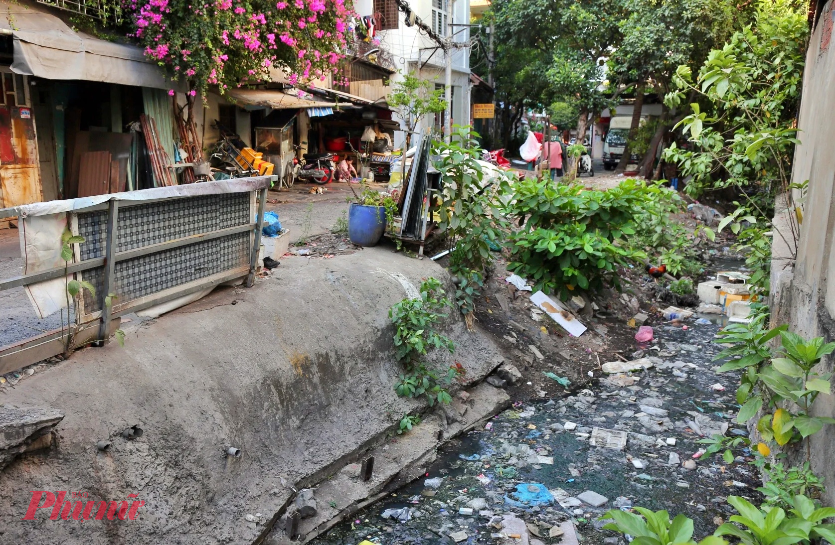 Kênh A41 chật hẹp, ô nhiễm trước đó 