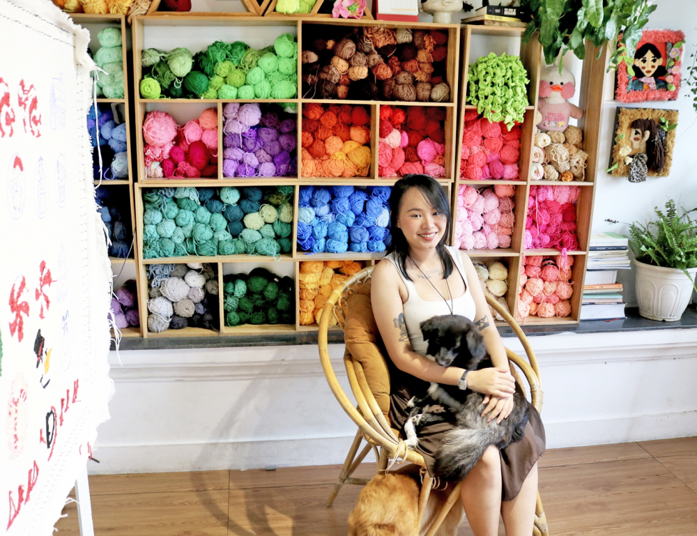 Đối với Minh Trang, nghệ thuật luôn có sợi dây liên kết với tình yêu gia đình