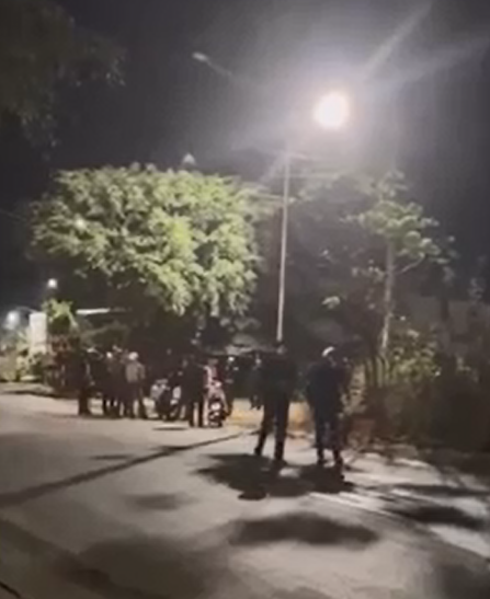 Hiện trường nghi án anh rể giết em vợ- Ảnh: chụp lại màn hình