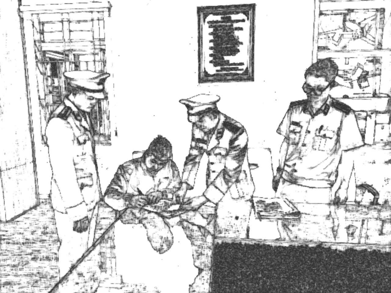 Đối tượng Phạm Ngọc Khánh vừa bị khởi, bắt tạm giam để phục vụ điều tra - ảnh: Q.D.