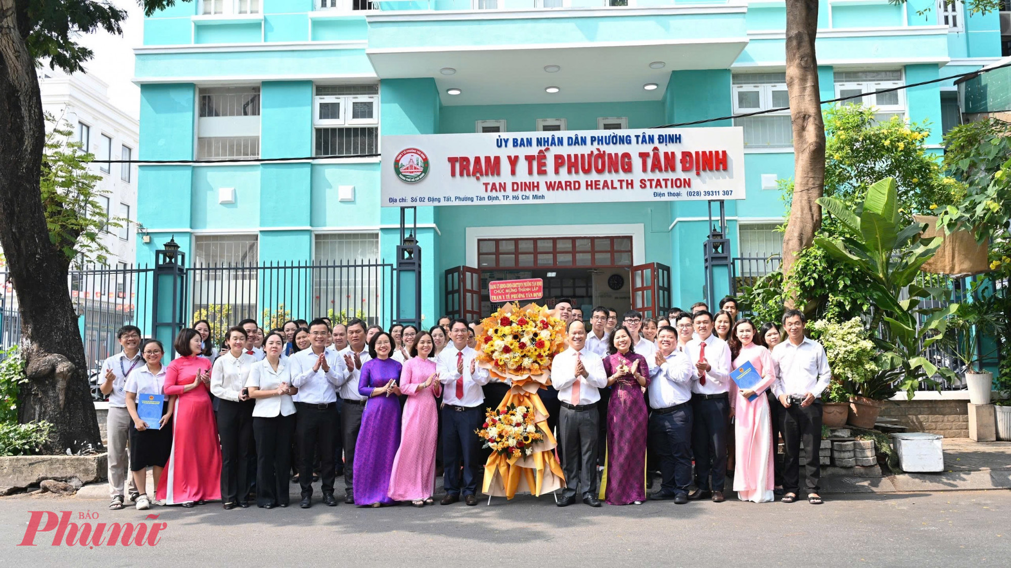 Trạm Y tế phường Tân Định - Ảnh: Thanh Tâm