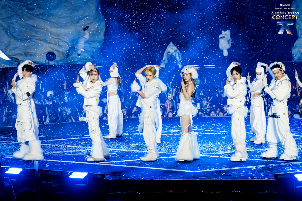 Được tổ chức với quy mô hoành tráng, thành công của các chương trình như Anh trai say hi, Anh trai vượt ngàn chông gai, Em xinh say hi…  được xem là khuôn mẫu cho quy trình vận hành chuyên nghiệp - Ảnh do nhà sản xuất cung cấp 