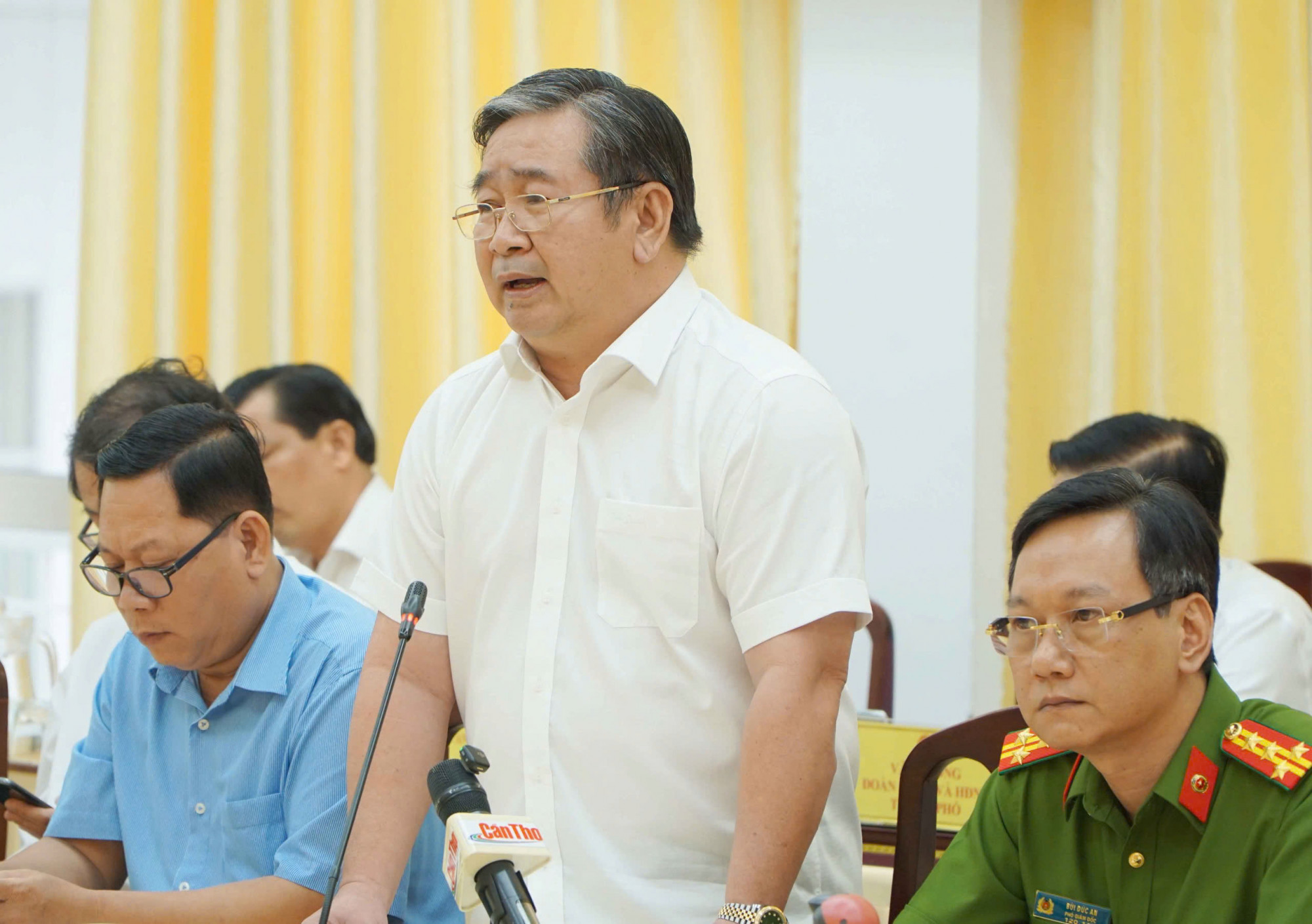 ông Ngô Thái Chân - Giám đốc Sở Nông nghiệp và Môi trường TP Cần Thơ đã thông tin về việc điều chỉnh áp dụng giá thu gom rác 