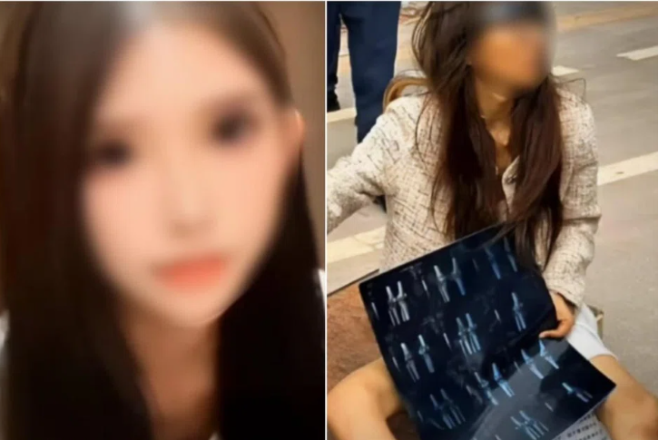 Một nữ cư dân mạng đến từ Trung Quốc đại lục đã sang Campuchia và trở thành một phụ nữ trung niên có vấn đề về tâm thần.