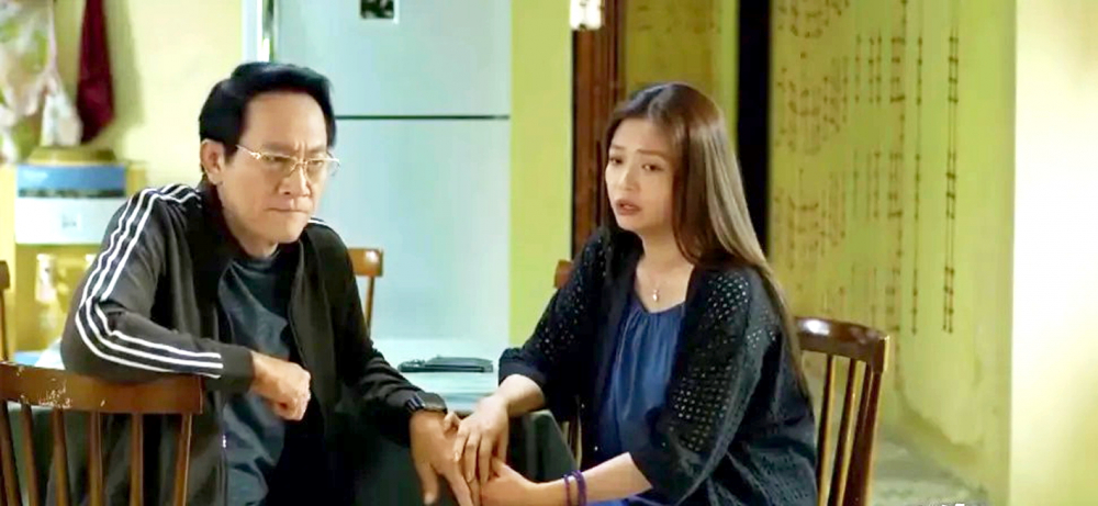 Phim Gia đình trái dấu nói chuyện gia đình thời sáp nhập, tinh giản - Nguồn ảnh: VTV