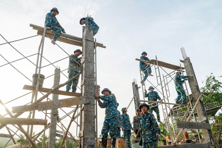 Chiến dịch Quang Trung tăng tốc hoàn thành trước Tết Nguyên đán 2026 (Ảnh: Bích Phương)