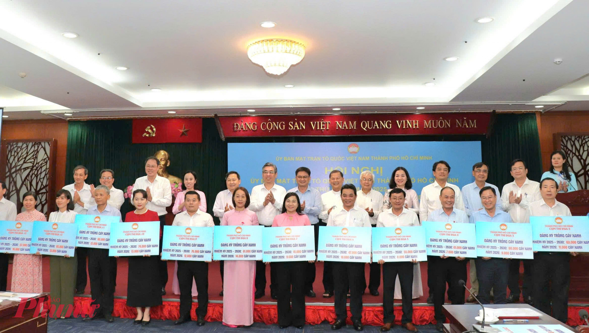 Ủy ban MTTQ Việt Nam TPHCM phát động phong trào thi đua trồng cây xanh