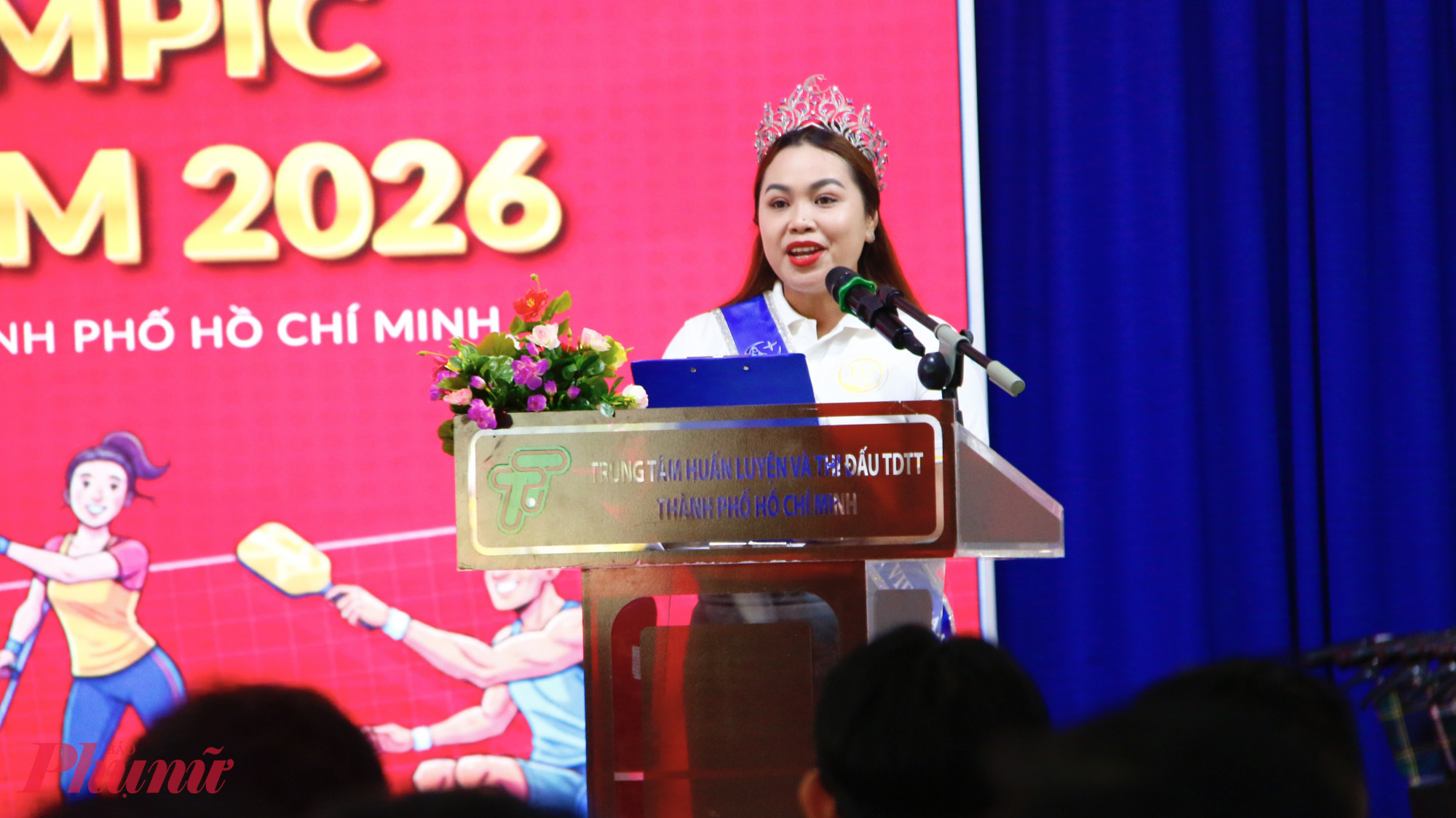  Chị Nguyễn Thị Hải - vận động viên môn điền kinh người khuyết tật, Á hậu 2 cuộc thi Hoa hậu Trăng khuyết Việt Nam năm 2025 - chia sẻ cảm nhận về giải đấu