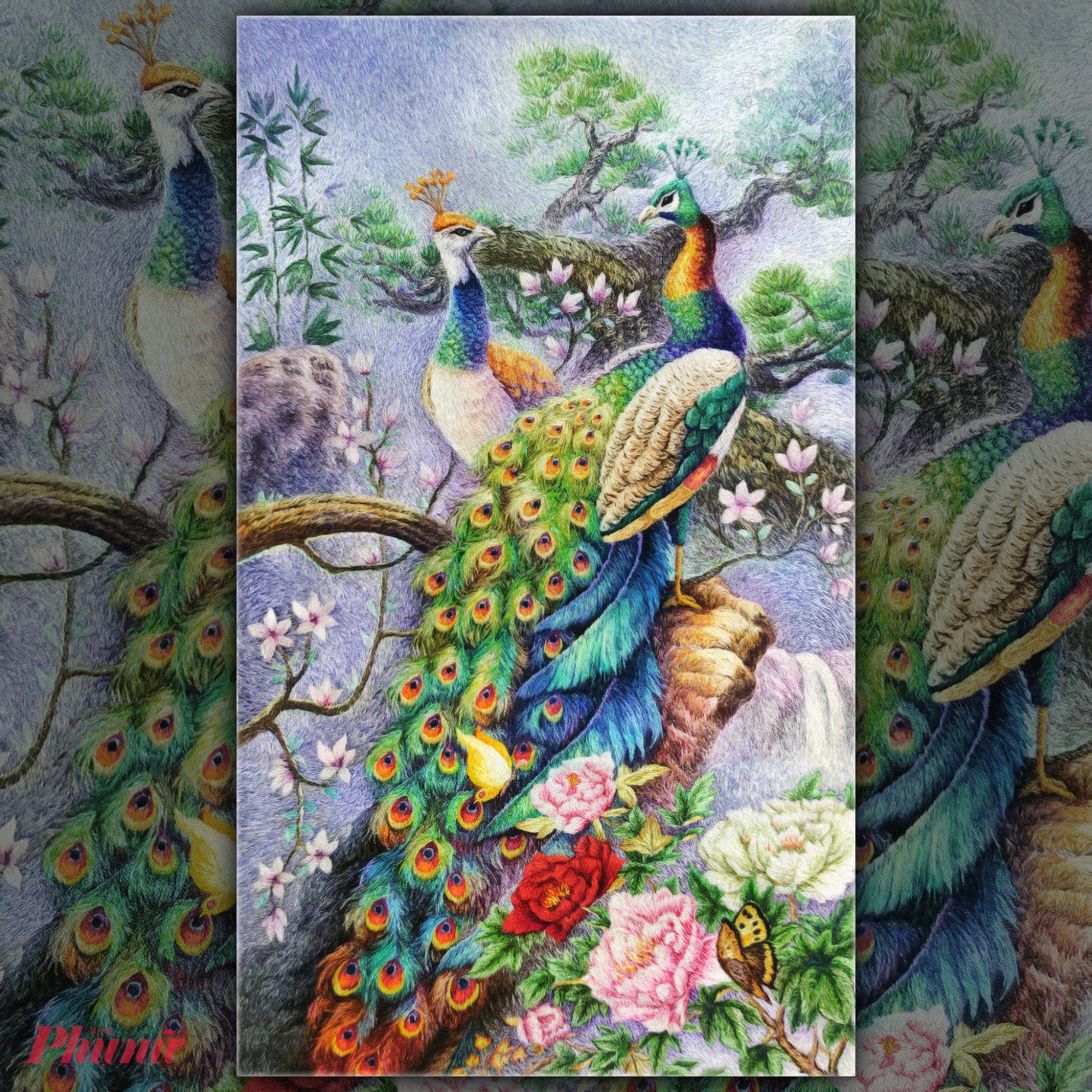 Song song với việc tìm tòi chất liệu, Khiêm không ngừng làm mới phong cách trong từng tác phẩm của mình. 