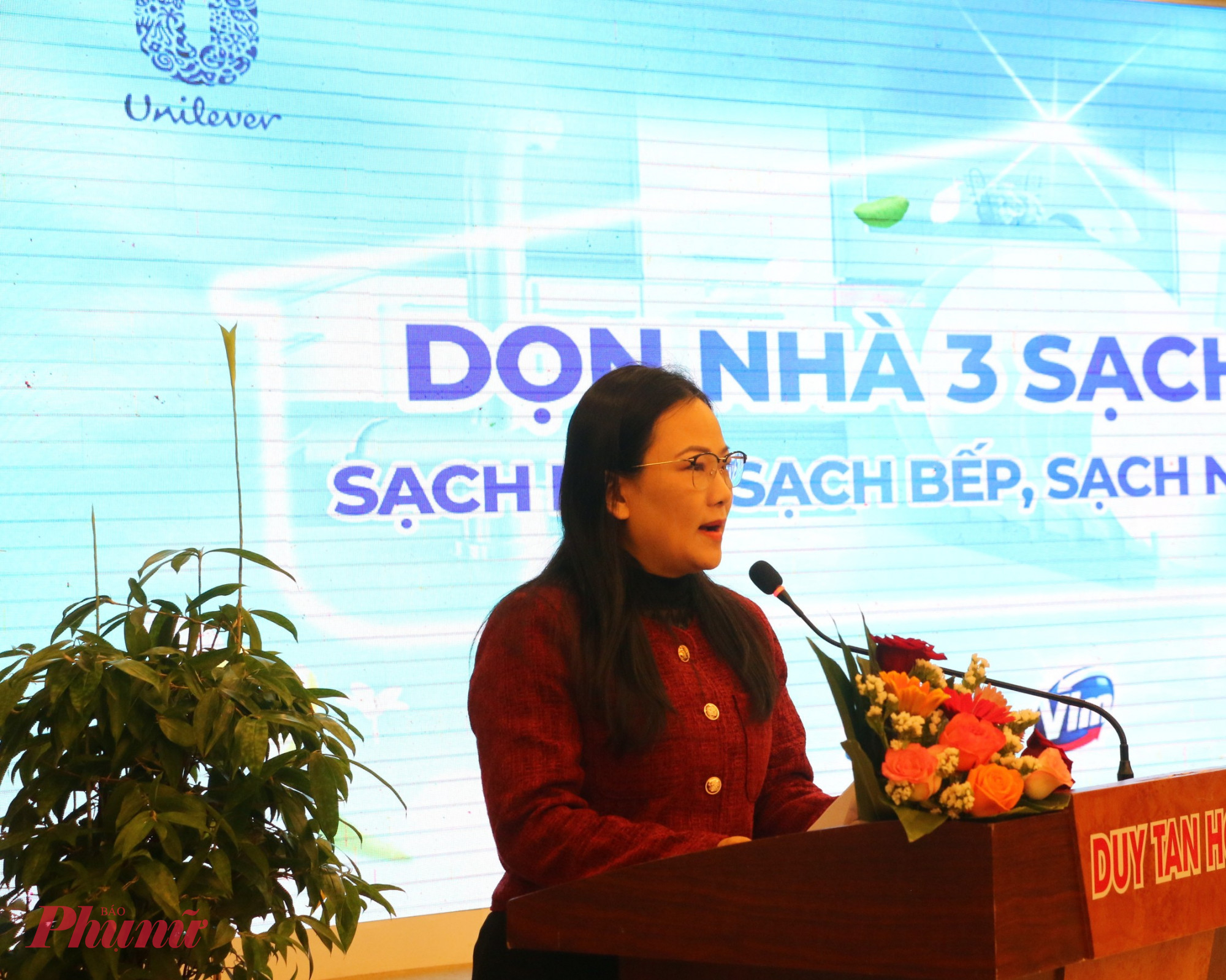 Võ Thị Duyên chuyên viên ban công tác Trung ương phụ nữ  Hội LHPN VN