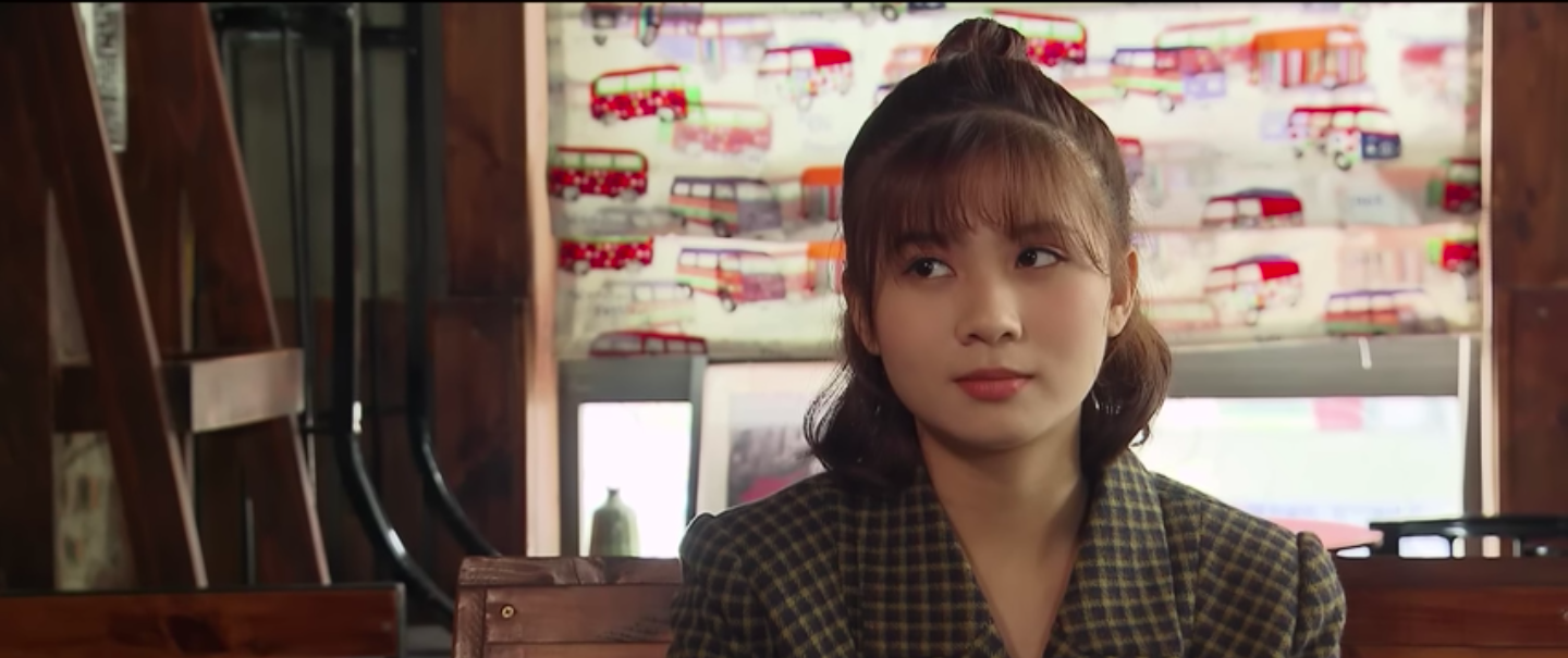 Quỳnh Trang không được đánh giá cao về tạo hình lẫn diễn xuất trong phim Chồng cũ, vợ cũ, người yêu cũ