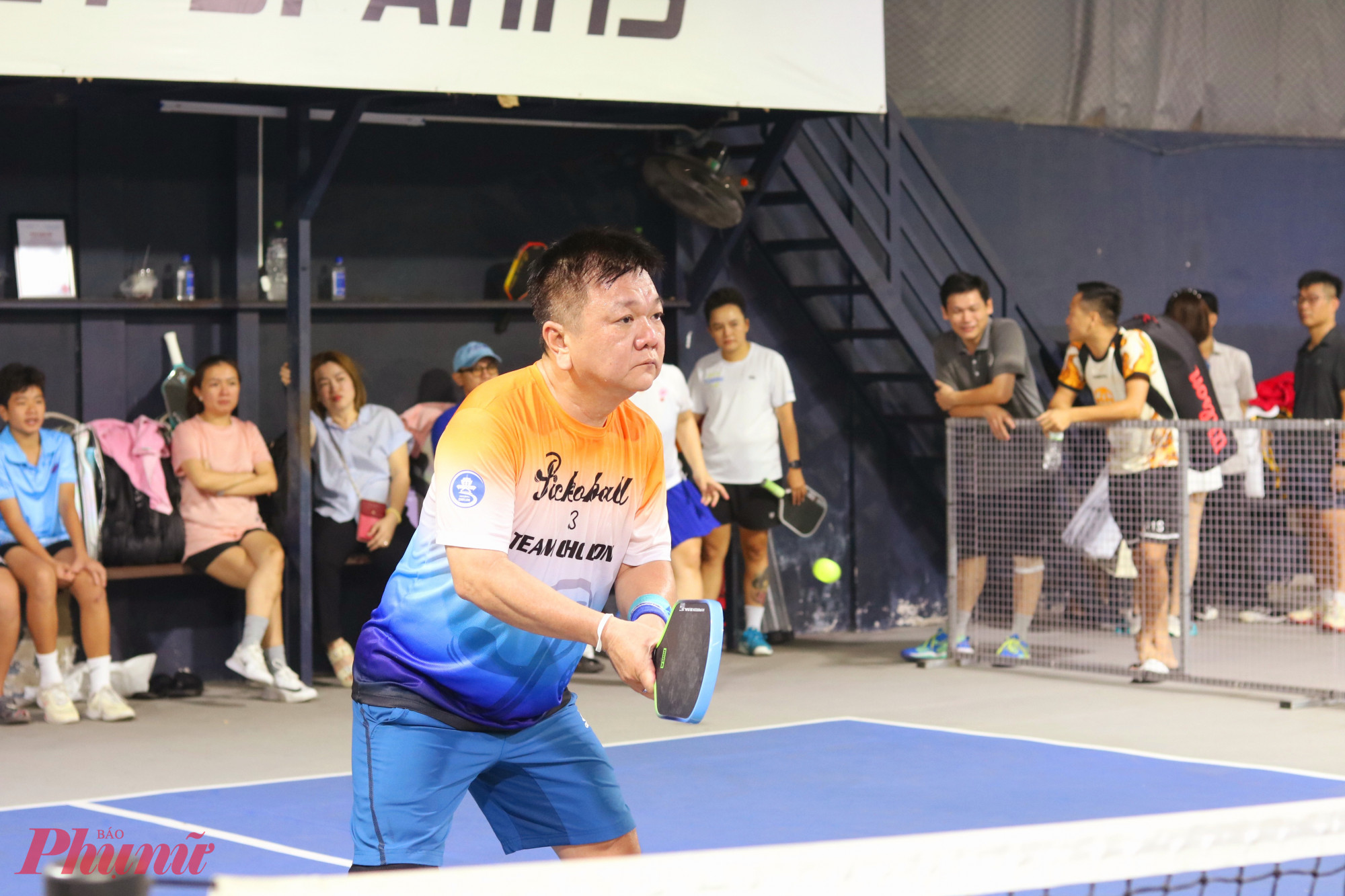 Các vận động viên bước vào mỗi trận đấu với sự tập trung cao độ - Ảnh: Mẫn Nhi