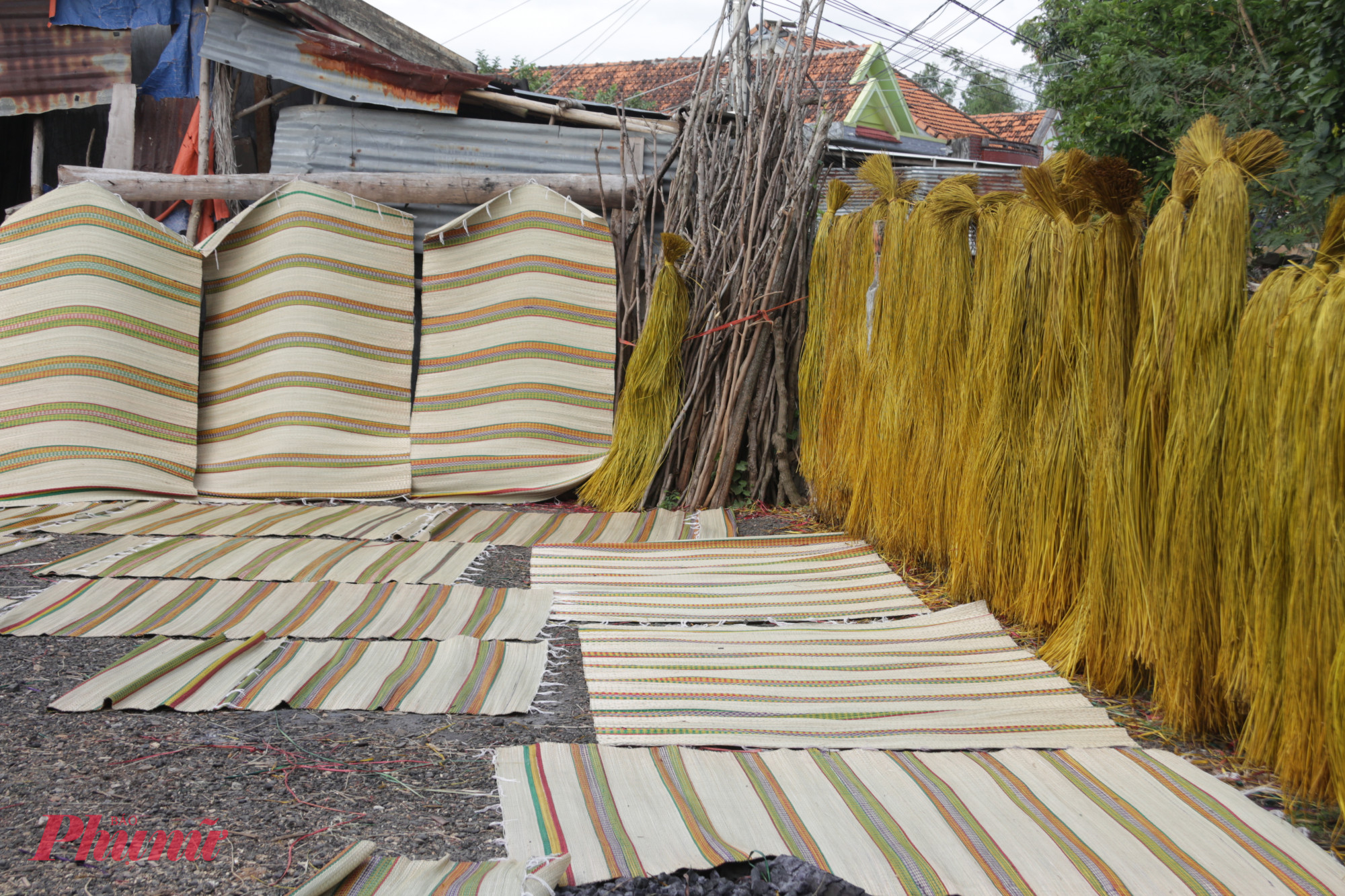 Làng nghề chiếu cói Phú Tân đang từng bước khôi phục sản xuất