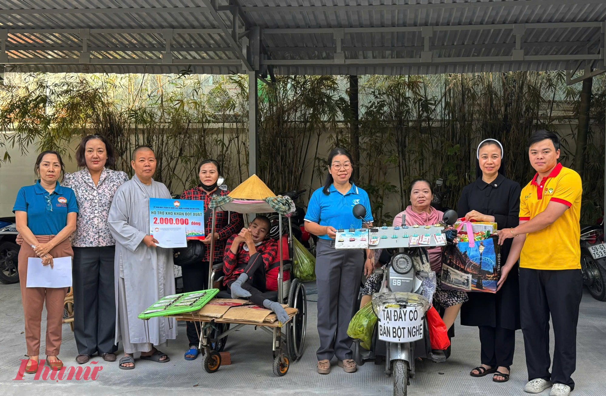 Ủy ban MTTQ Việt Nam phường An Hội Đông và Hội LHPN phường phối hợp tổ chức chương trình chăm lo an sinh xã hội và Ngày hội “Nữ tu làm công tác xã hội từ thiện” - Ảnh minh họa: Trang Nguyễn 