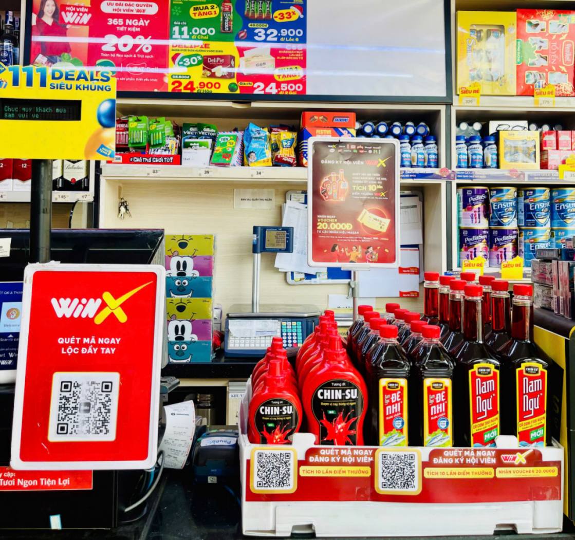 Người tiêu dùng hào hứng tham gia chương trình của WiNX - Ảnh: Masan Group